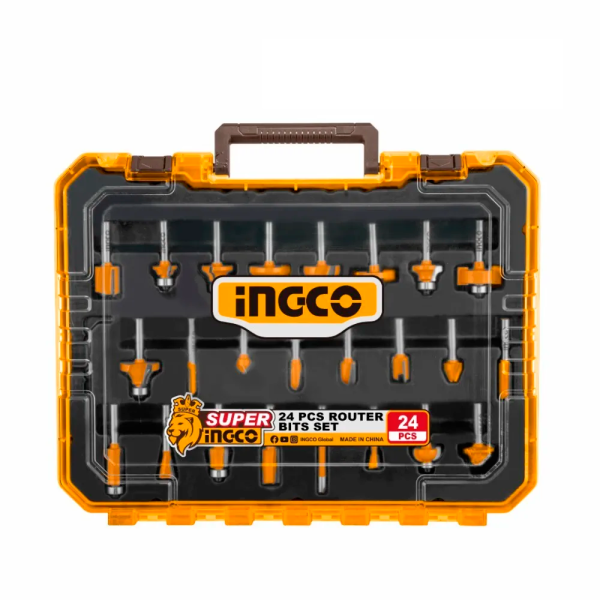 Набор фрез INGCO 12 мм 24 шт  AKRT24122 в Екатеринбурге