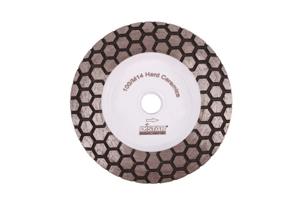Чашка алмазная по плитке "Distar" Hard Ceramics 100мм. M14 зерно 60х70  174 835 24 005 в Екатеринбурге