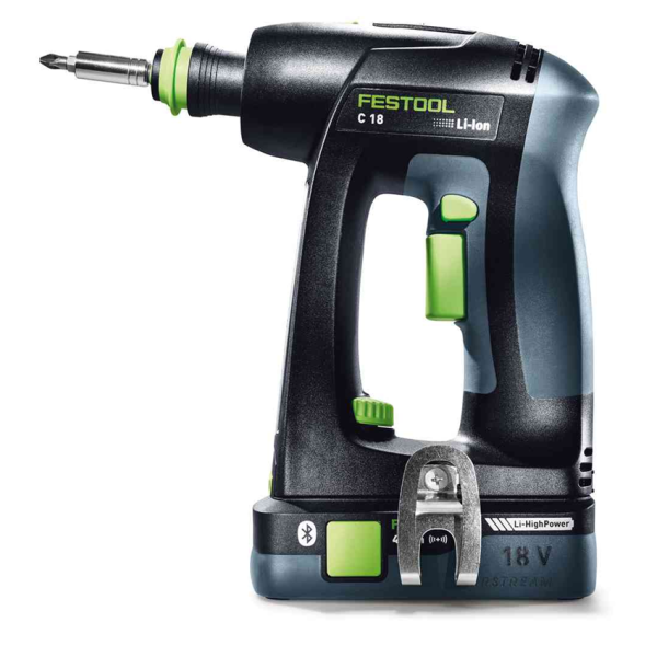 Аккумуляторная дрель-шуруповерт FESTOOL C18 HPC 4,0 I-Plus-PROMO Edit с набором бит  577187 в Екатеринбурге