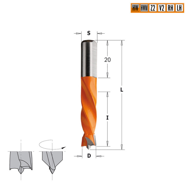 Сверло для присадочного станка CMT RH 308.060.11 в Екатеринбурге