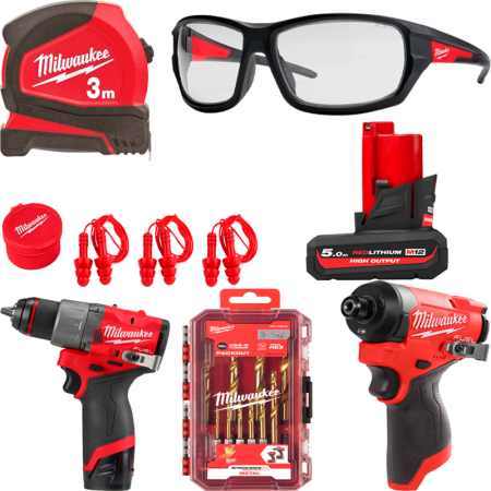 Набор Milwaukee M12 FDD2100P 100-летие Milwaukee  493310001