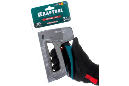 Степлер механический Kraftool тип 53, 13 алюминиевый корпус  3193 в Екатеринбурге 