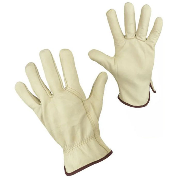 Перчатки для сборочных работ CRESTON 0284 кожаные без подклада размер 10  01899400133010 в Екатеринбурге