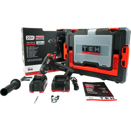 Аккумуляторная ударная дрель TEH TDBL1520-1B  в Екатеринбурге