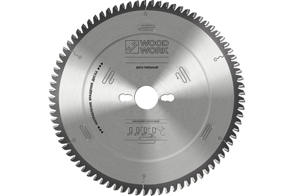Диск пильный Woodwork для ЛДСП 250*3.2*30H*60T A=10º FTR   38.250.60 в Екатеринбурге