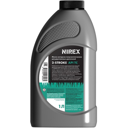 Масло NIREX 2-х тактное полусинтетика API TC 1 л NRX-32290 в Екатеринбурге