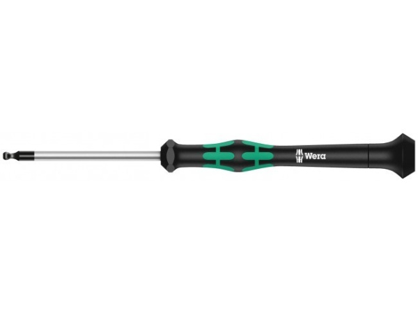 Отвёртка прецизионная с шаром WERA Kraftform Micro 3 x 60 мм WE-118096