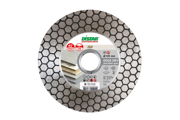 Диск алмазный 2 в 1 Distar Edge Dry 7D 125х1.6х25х22мм.  111 155 37 010
