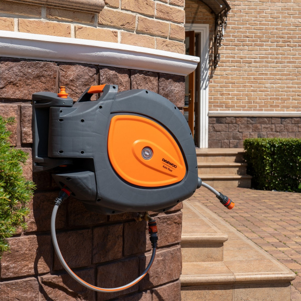 Катушка автоматическая со шлангом DAEWOO  Auto Reel x35  DWR 3060 в Екатеринбурге