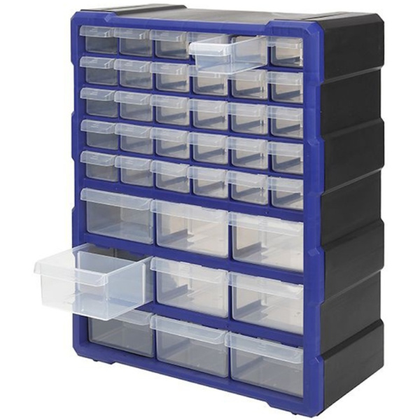 Органайзер пластиковый WORKPRO 39 ящичков WP283010 в Екатеринбурге