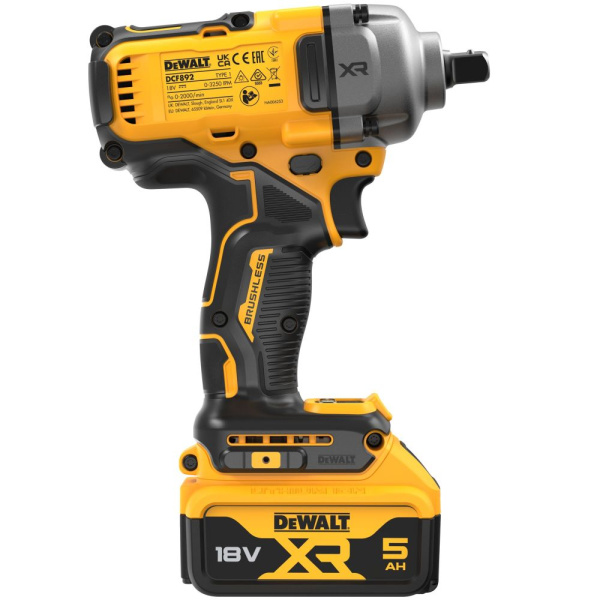 Гайковерт аккумуляторный ударный DeWalt DCF892P2T-QW в Екатеринбурге