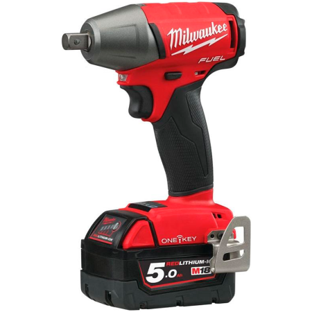 Аккумуляторный ударный гайковерт "Milwaukee" M18 ONEIWP12-502X FUEL ONE-KEY