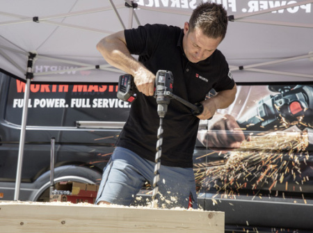 Аккумуляторная безударная дрель шуруповерт WURTH  05701404004  в Екатеринбурге