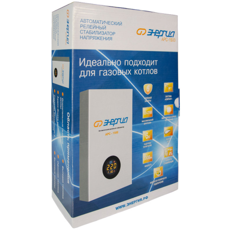 Стабилизатор напряжения ЭНЕРГИЯ АРС-1500 для котлов E0101-0109 в Екатеринбурге