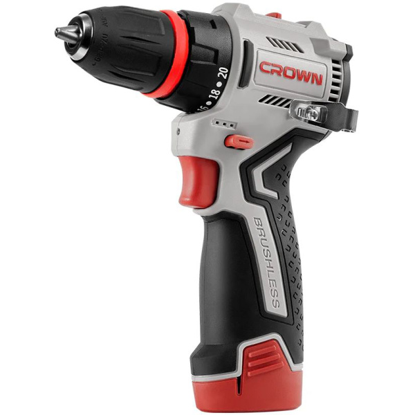 Аккумуляторная дрель-шуруповерт CROWN CT21129HQX-2 BMC в Екатеринбурге