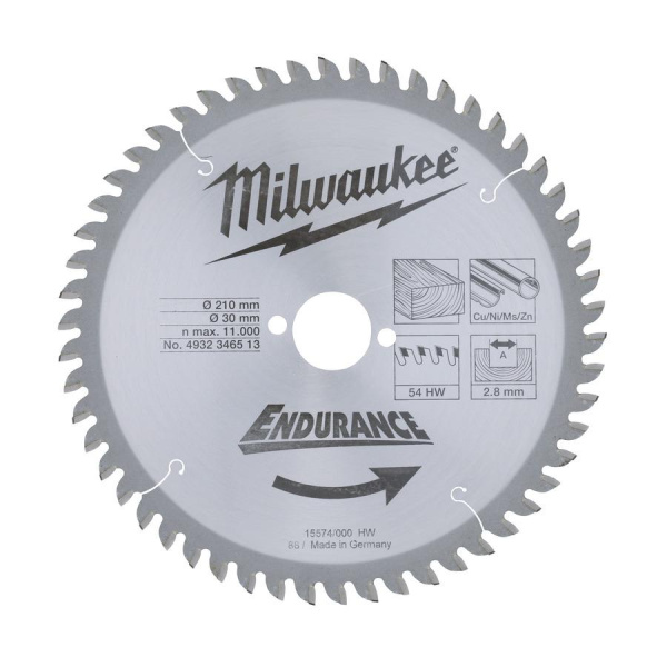 Пильный диск Milwaukee 216/30 Z48