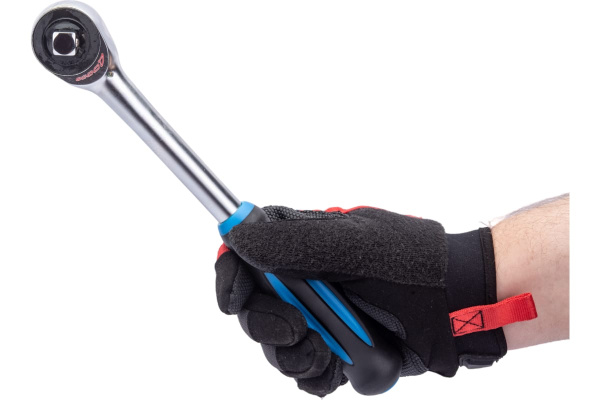 Трещотка HOEGERT 1/2" 72Т с крутящейся ручкой  HT1R372 в Екатеринбурге 