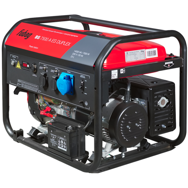Бензогенератор FUBAG BS 7500 AES DUPLEX  641087 в Екатеринбурге