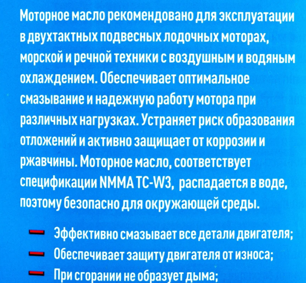 Масло моторное AEG Outboard&JetSki 2Т Oil для 2Т лодочных моторов NMMA TC-W3 1л  33324 в Екатеринбурге