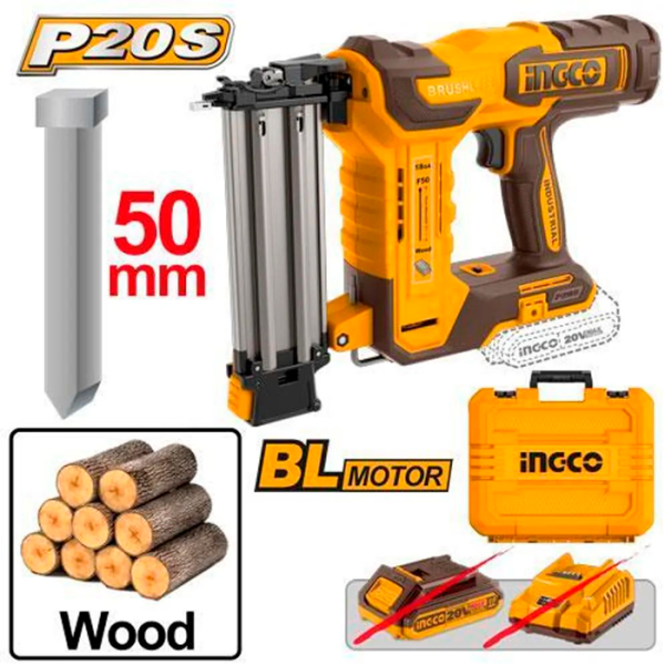 Аккумуляторный нейлер INGCO INDUSTRIAL CBNLI5005 в Екатеринбурге