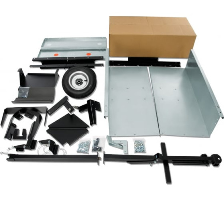 Прицеп для мотоблока МОБИЛ К ТПМ-500-1 ПРО оцинкованный в Екатеринбурге