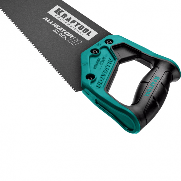 Ножовка по дереву Kraftool Alligator BLACK 3D 450мм.11TPI 15205-45 в Екатеринбурге 