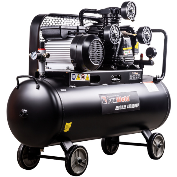Компрессор масляный ременной FOXWELD AEROMAX 480/100 HP 6796