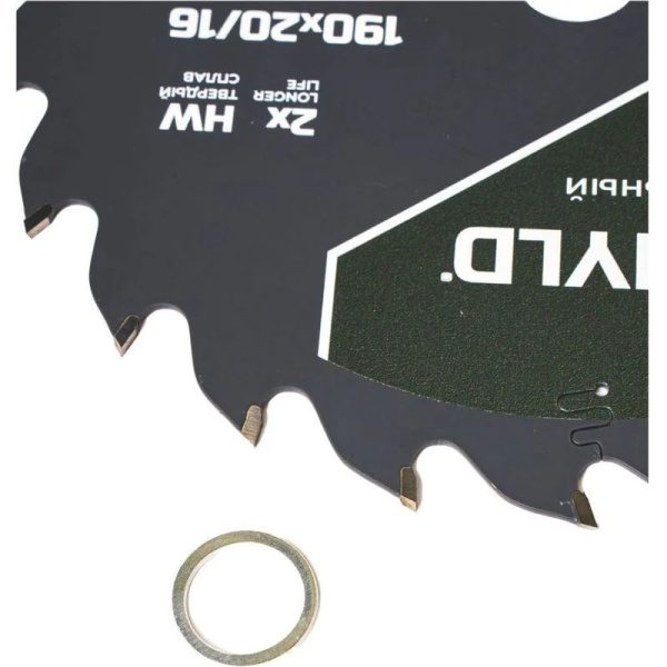 Диск пильный SHYLD по дереву, твердосплавный 190x20/16мм, 24зуб.  20140 в Екатеринбурге