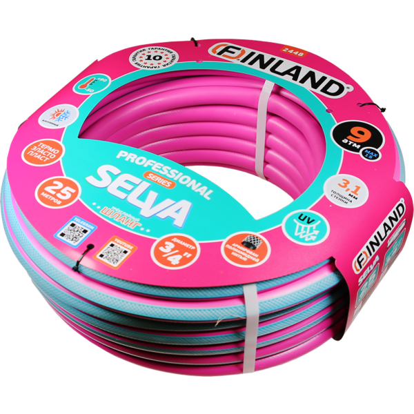 Шланг FINLAND SELVA ТЭП 3/4", 25м, 3-слойный  2448
