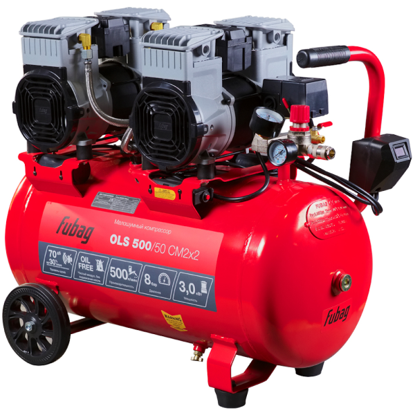 Компрессор воздушный Fubag OLS 500/50 CM2х2 646074 в Екатеринбурге
