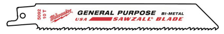 Полотно для сабельной пилы Milwaukee GP 150х2,5/1,8 48016292