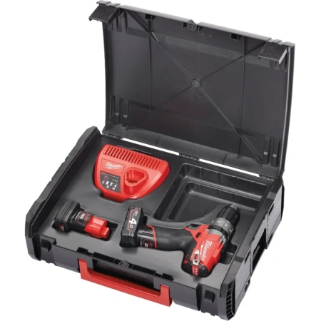 Аккумуляторная безударная дрель-шуруповерт, бесщеточная Milwaukee M12 CDD-402C FUEL 4933440395