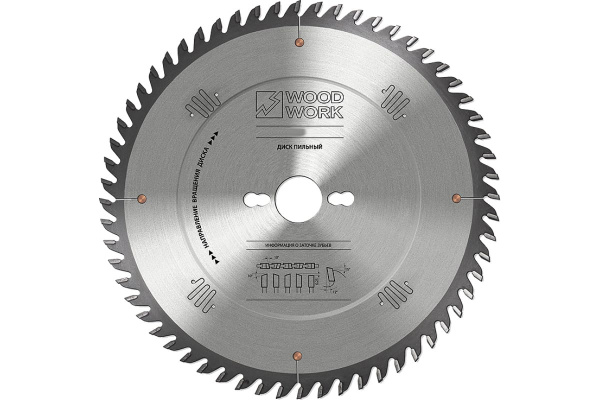 Диск пильный для фанеры Woodwork SUPERIOR 250*3.2*30H*60T A=12º ATB+shear  37.250.60 в Екатеринбурге