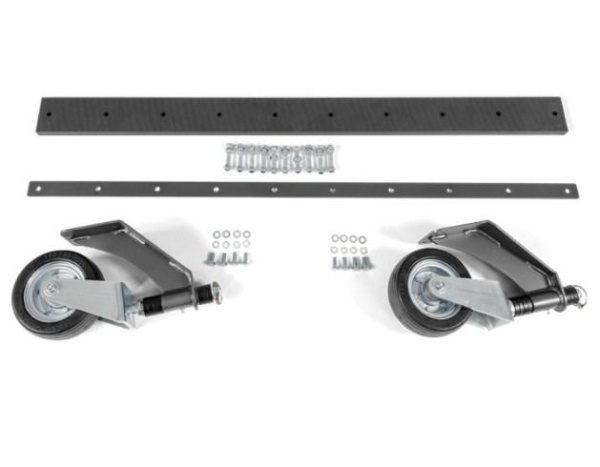 Дополнительный набор к отвалу "Husqvarna" к 5927551-01 (P 525D): опорные колёса и резинованакладка -