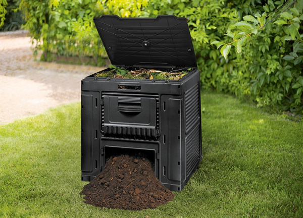 Компостер из ПВХ "Keter" E 79x79x79см 470л.   17186362 в Екатеринбурге