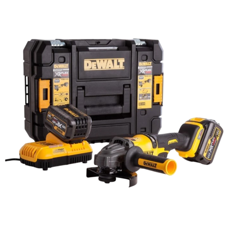Угловая шлифмашина аккумуляторная DeWalt DCG418T2-QW  в Екатеринбурге
