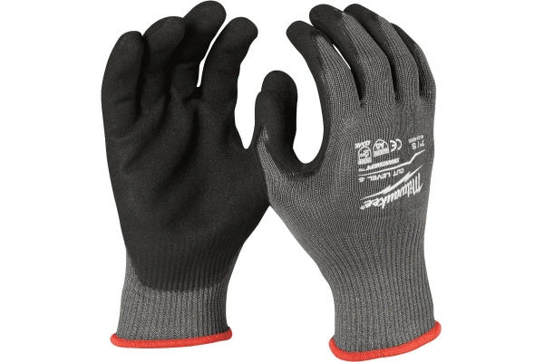 Перчатки Milwaukee с уровнем сопротивления порезам 5, размер XXL/11 4932471625 в Екатеринбурге