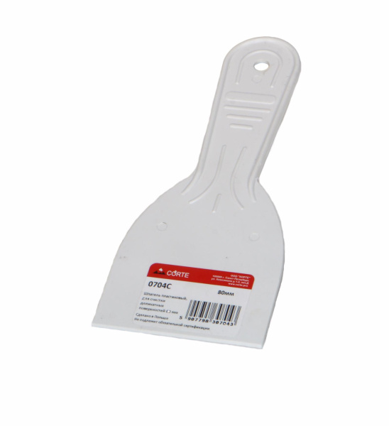 Шпатель для очистки "CORTE" 80мм. пластиковый  0704C в Екатеринбурге 