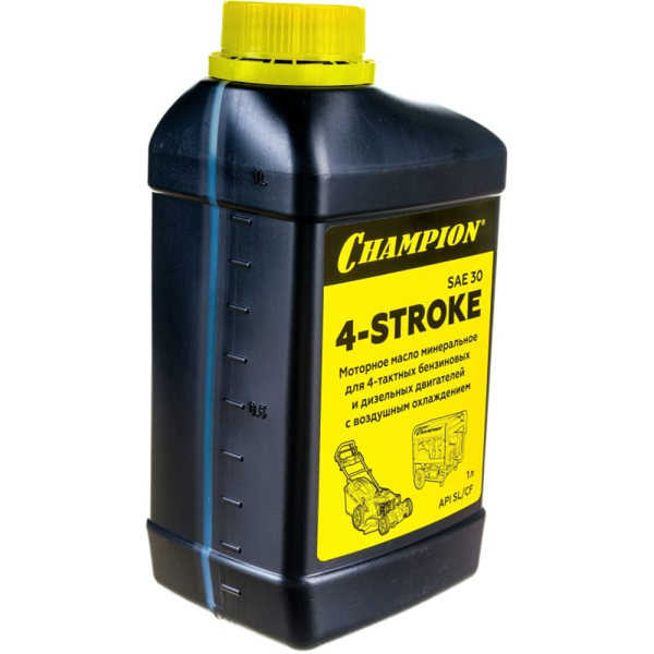 Масло минеральное для четырехтактных двигателей CHAMPION 1 л. SAE30 952852 в Екатеринбурге