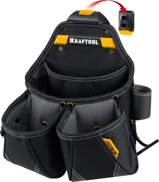 Сумка поясная 15 карманов KRAFTOOL КР-15 38771