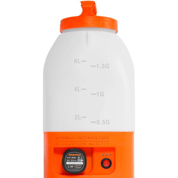 Опрыскиватель аккумуляторный DAEWOO  DSA 6 Li  в Екатеринбурге