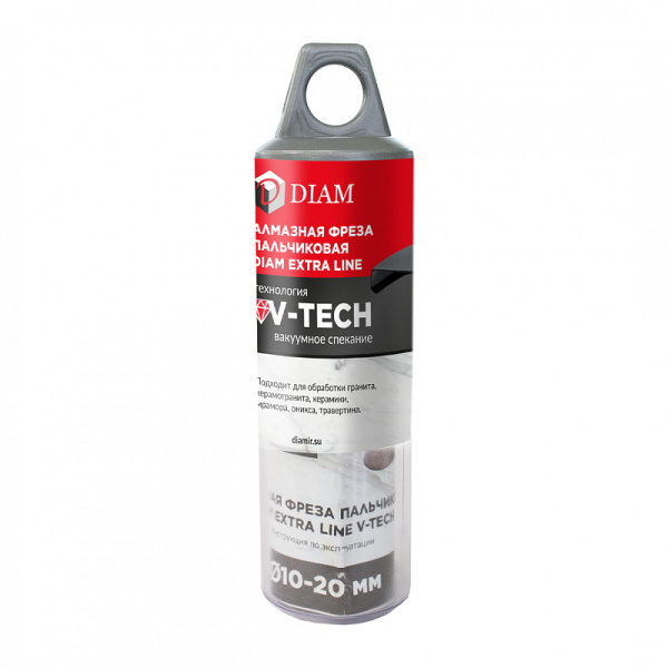 Фреза алмазная пальчиковая Diam-S 10х50М14 Extra Line V-TECH  320301 в Екатеринбурге
