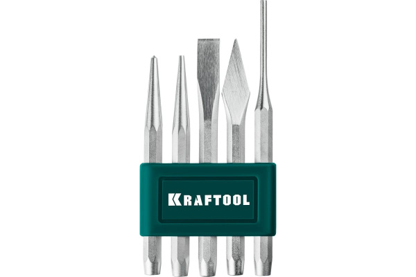 Набор зубил и кернеров Kraftool Grand-5 5пр.  21075-H5 в Екатеринбурге 