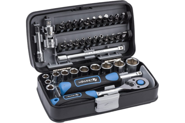 Набор инструментов HOEGERT 1/4″ 38пр.  HT1R462 в Екатеринбурге 