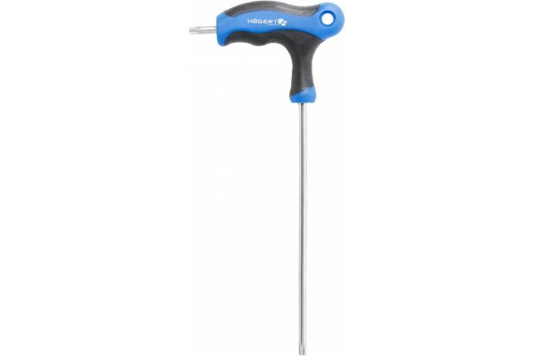 Ключ HOEGERT  torx security типа "Т", длинный TT27 HT1W873 в Екатеринбурге 