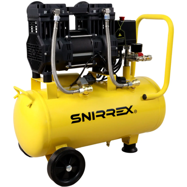 Компрессор SNIRREX SCL1.8-24/300 безмасляный, 1.8кВт, 8 бар, 24л., 2650об/мин, 300л/мин, 21кг в Екатеринбурге