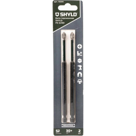 Бита SHYLD торсионная PZ2x150 (2шт.)  10200 в Екатеринбурге