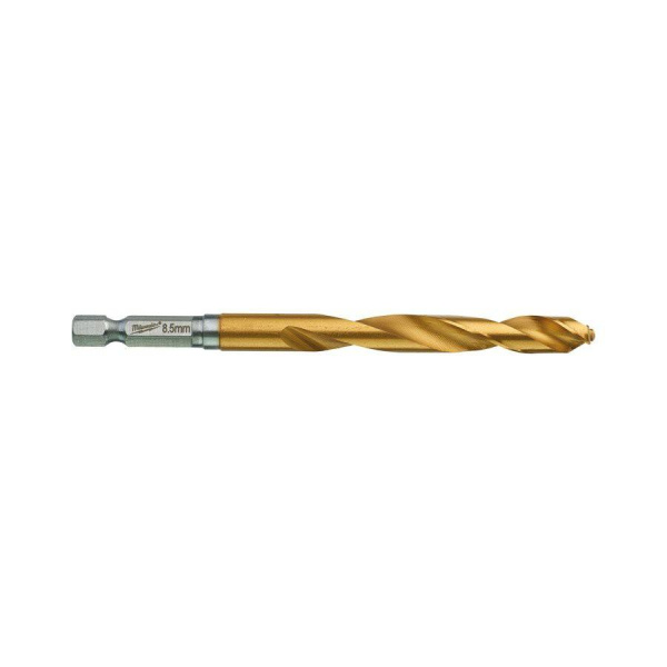 Сверло по металлу Milwaukee RedHEX HSS-G TiN 8.5мм (1шт)