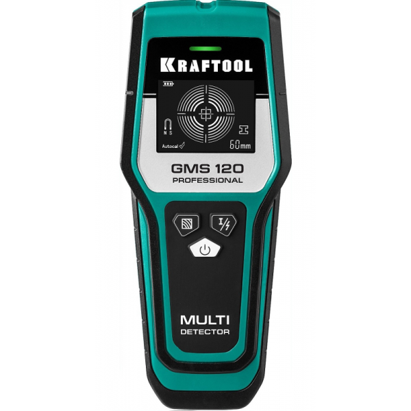Детектор для скрытых коммуникаций Kraftool GMS120  45298