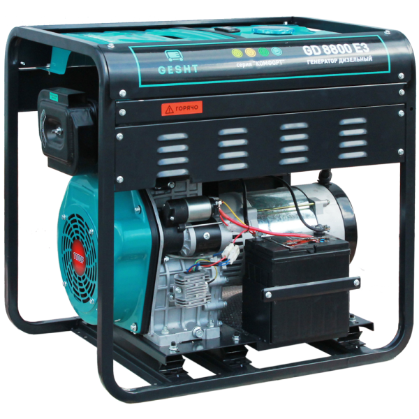 Дизельный генератор GESHT 400/230 GD8800E3